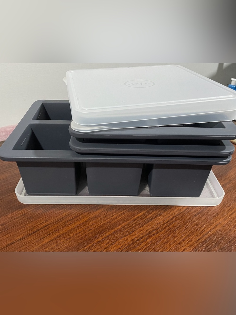 Silicone Freezer Cubes -1 cup portions
